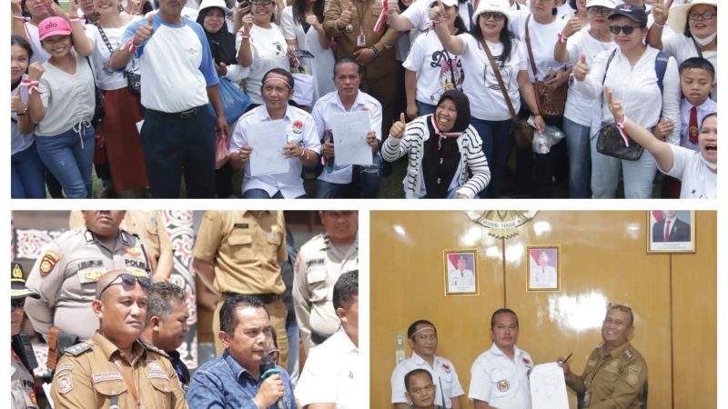 Wabup Dairi Terima Aspirasi Pedagang Pasar Sidikalang Terkait Tarif ILP