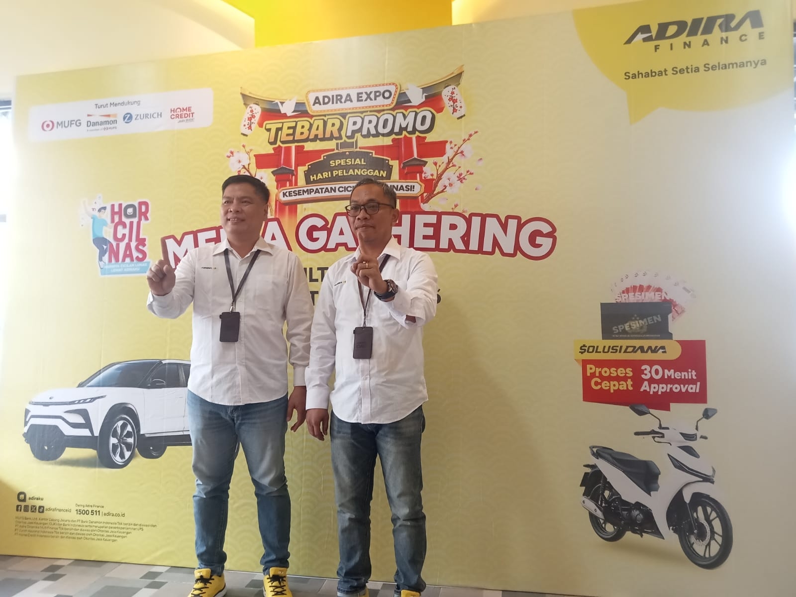 Sambut Hari Pelanggan Nasional, Adira Expo Kisaran Tebar Promo dan Bawa Bunga Nol Persen Persen Hingga Hiburan