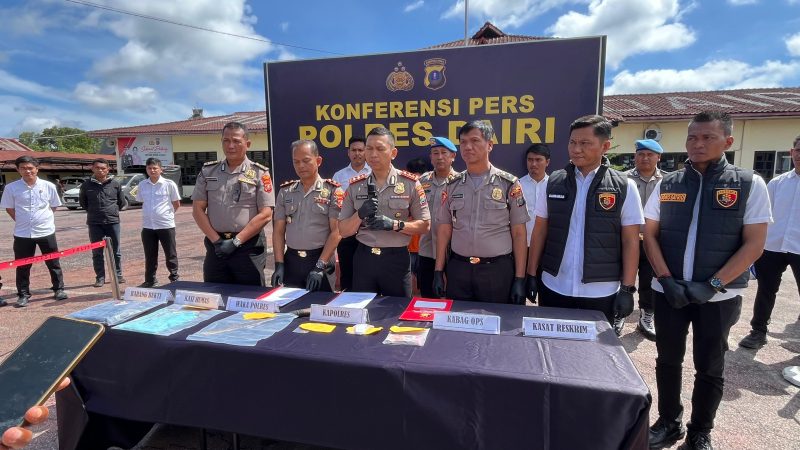Pelaku Perampokan Dokter di Sidikalang Berhasil Dibekuk Polres Dairi Di Kawasan Merek