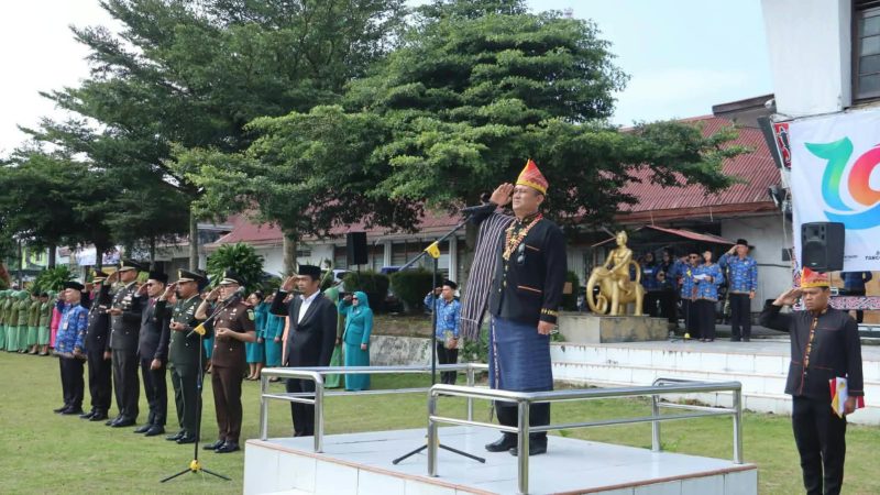 Peringatan Hari Kesaktian Pancasila Dan Hari Jadi Kabupaten Dairi ke-79, Wakil Bupati Ajak Masyarakat Wujudkan Dairi Semakin Tangguh Dan Bermartabat