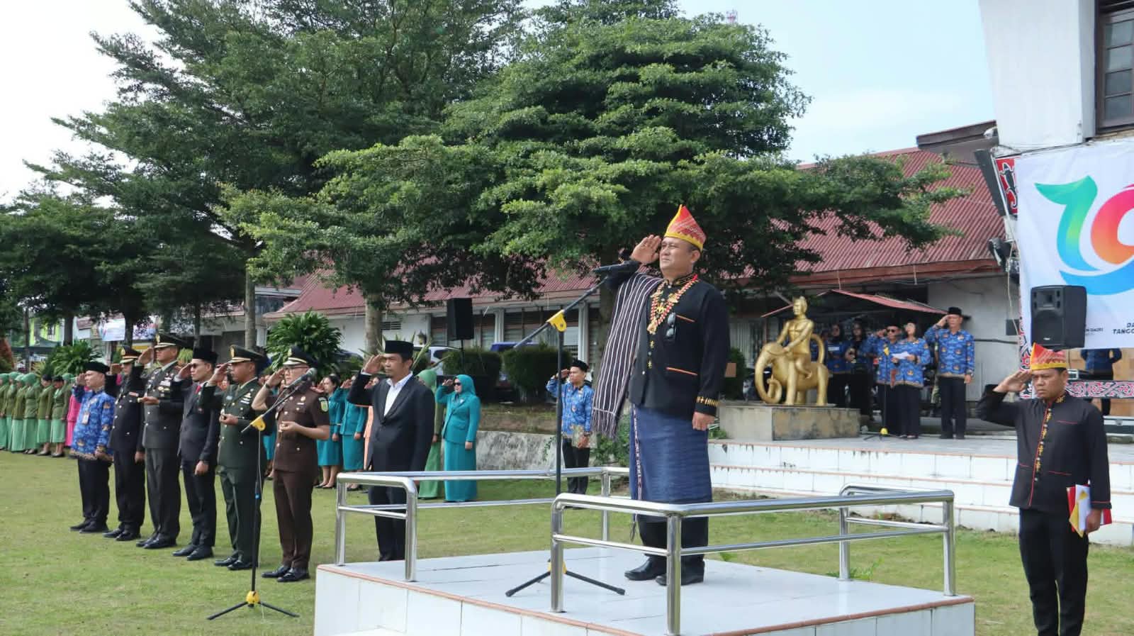 Peringatan Hari Kesaktian Pancasila Dan Hari Jadi Kabupaten Dairi ke-79, Wakil Bupati Ajak Masyarakat Wujudkan Dairi Semakin Tangguh Dan Bermartabat