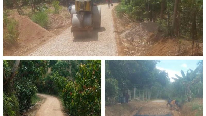 Di Tengah Efesiensi Anggaran Jalan Gunung Sitember–Lubuk Tinggi Diperbaiki, Akses Pertanian dan Ekonomi Lancar