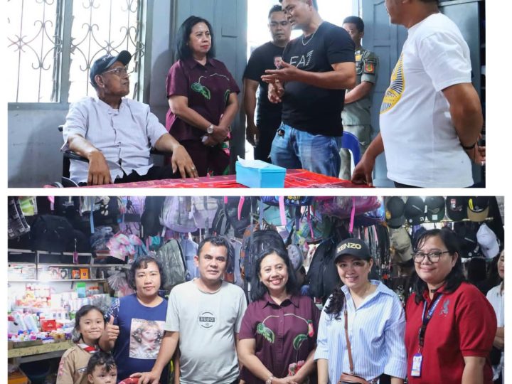 Belanja ke Pasar Sidikalang, Bupati Vickner Ajak Warga Dukung Pedagang dan Benahi Pasar Bersama