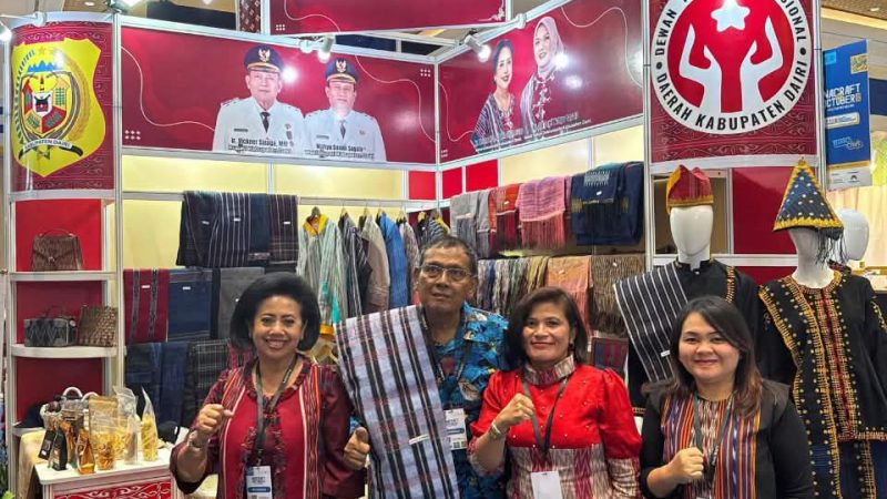 Dekranasda Dairi Perkenalkan Kriya Lokal di INACRAFT October 2026