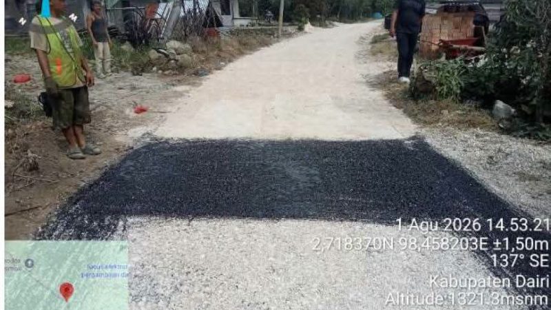 PEMELIHARAAN JALAN JRS. SP. SONGSANG – PONJIAN – BATANG ARI KECAMATAN SUMBUL