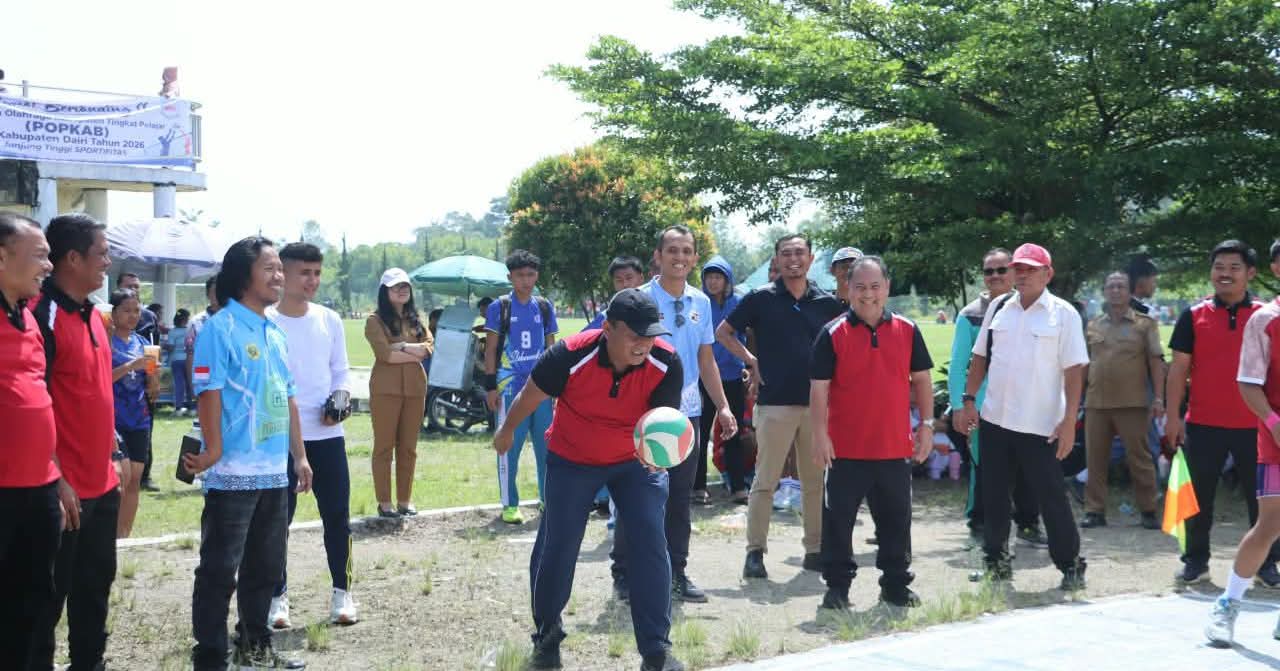 Buka POPKAB Dairi Tahun 2026, Bupati Dairi: Wadah Pembinaan Generasi Muda Secara Berkelanjutan