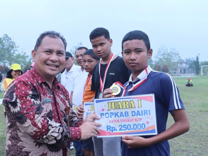 Bupati Dairi Tutup POPKAB Dairi Tahun 2026, Kecamatan Pegagan Hilir Dominasi Raih Juara