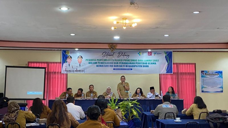 Pemkab Dairi Tekankan Kolaborasi Hulu-Hilir Tangani Kematian Ibu dan Bayi
