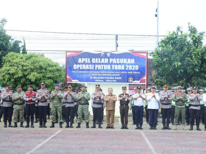 Operasi Patuh Toba 2026 Resmi Dimulai, Pemkab Dairi Ajak Masyarakat Tertib Berlalu Lintas